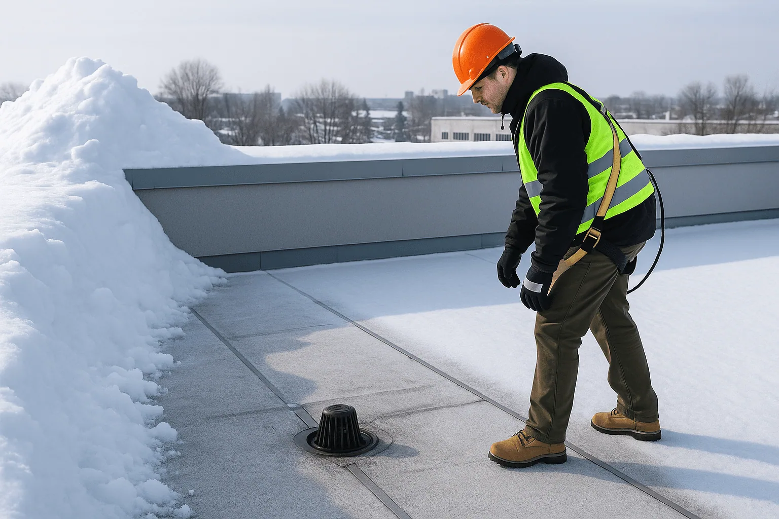 Snow Load and Ice Dam Roof Damage Repair in Johnson City, TN