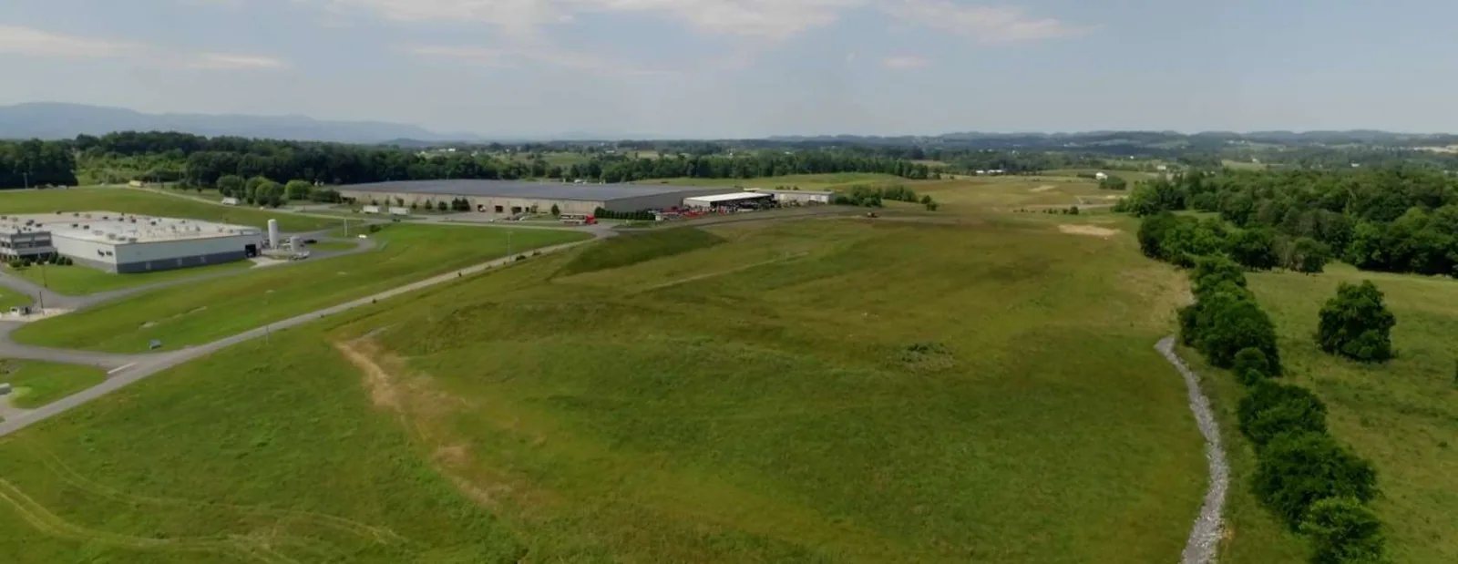 Commercial Roofing at the Washington County Industrial Park, Telford, TN