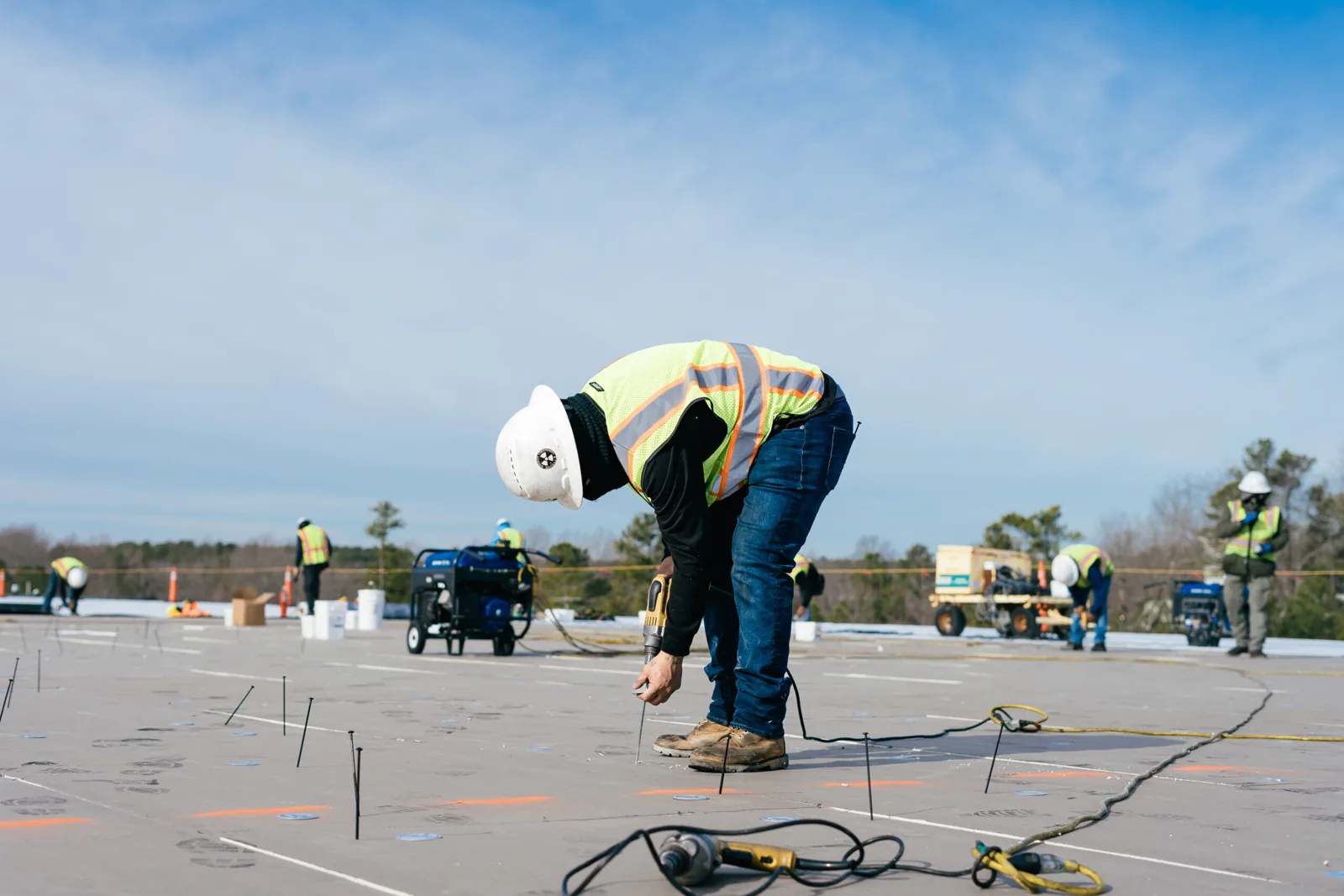 Preventive roof maintenance