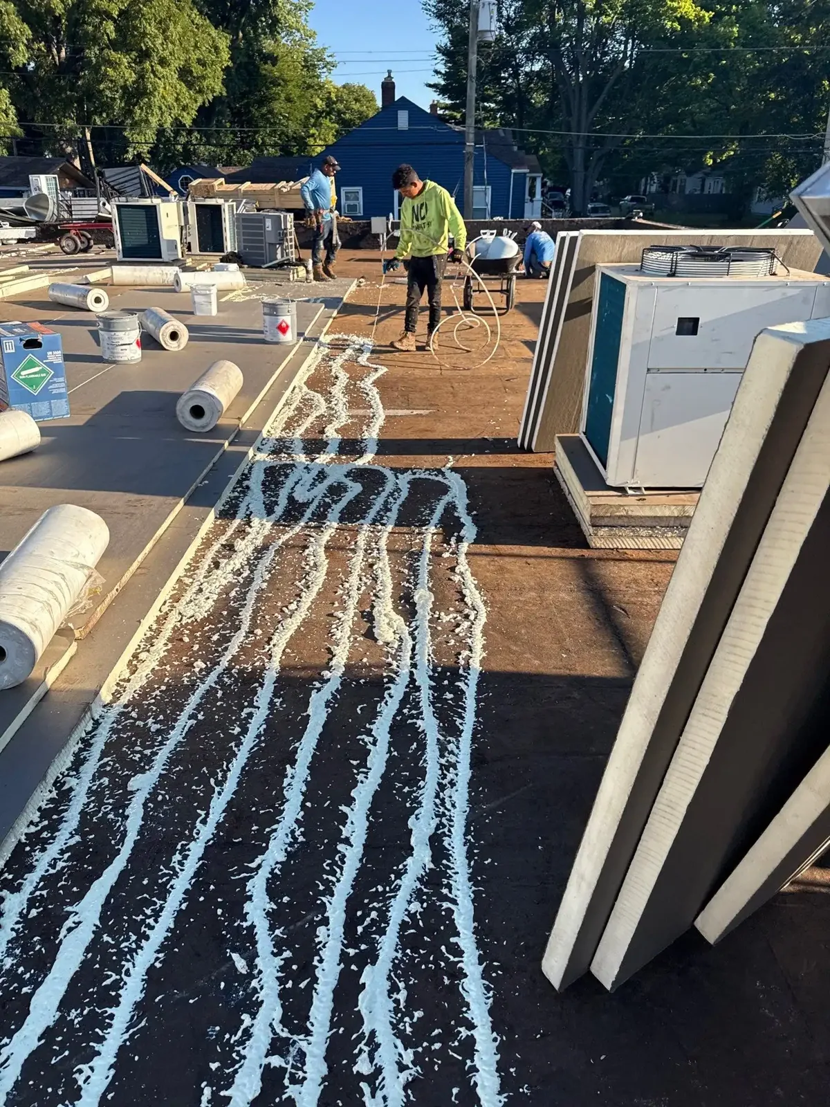 Roof coating restoration